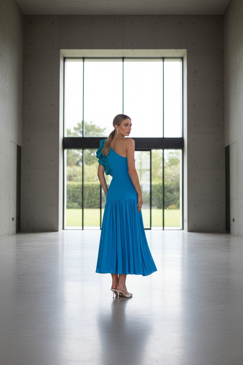 · VESTIDO ANDINA AZUL