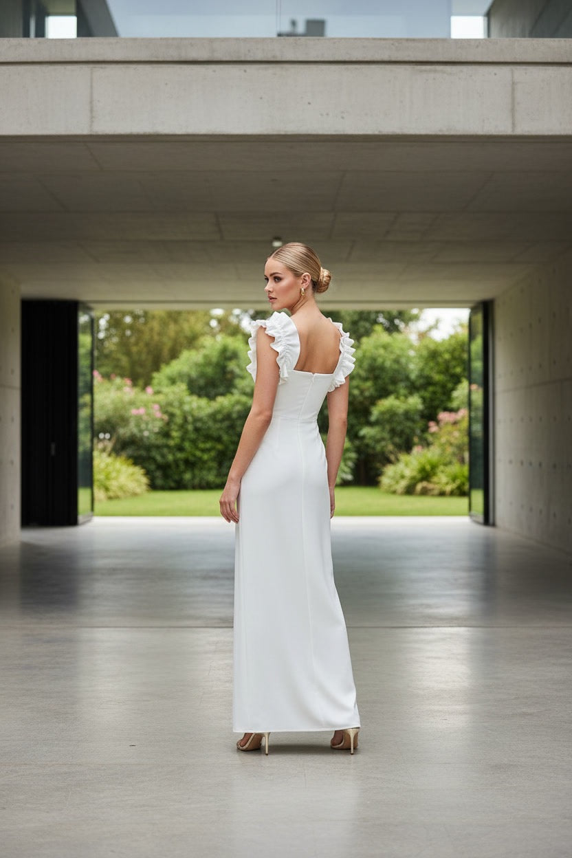 VESTIDO ADRIENNA BLANCO