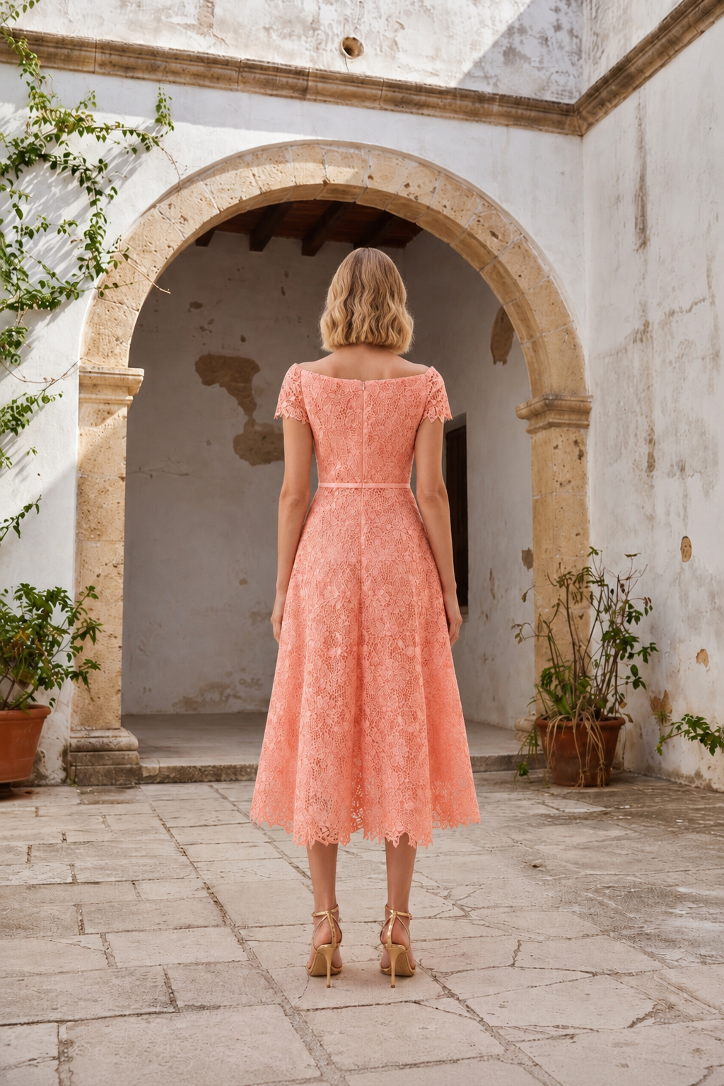 VESTIDO ELLEN SALMON