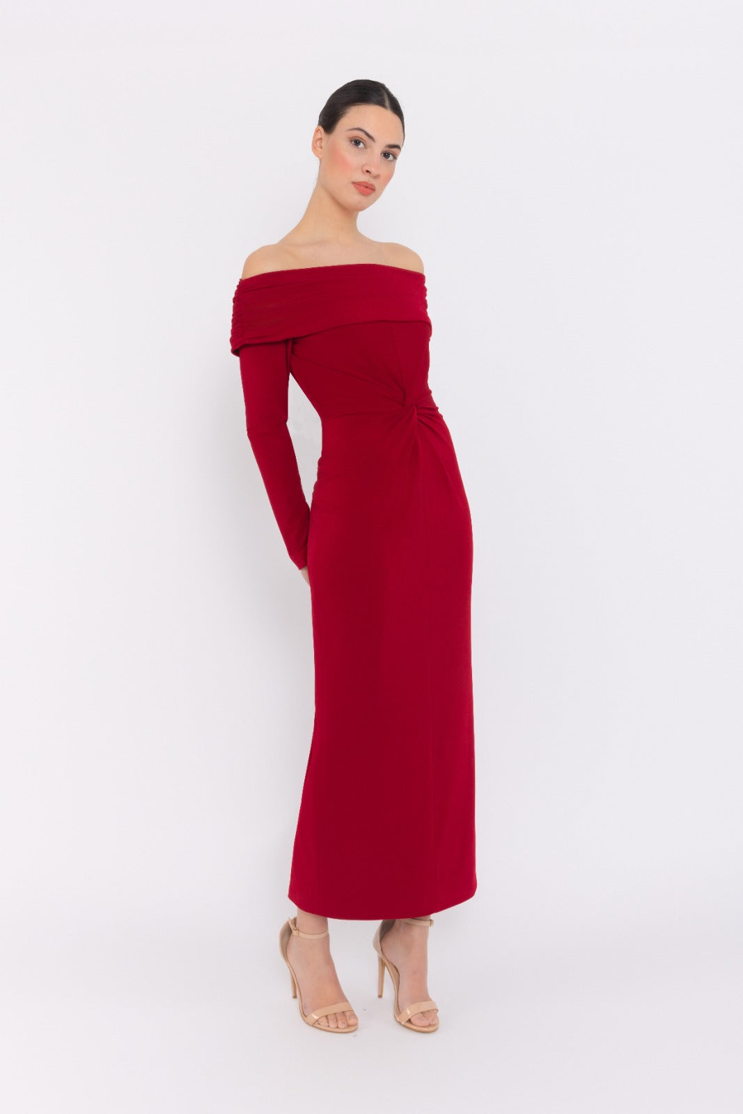 VESTIDO AMANDA BURDEOS