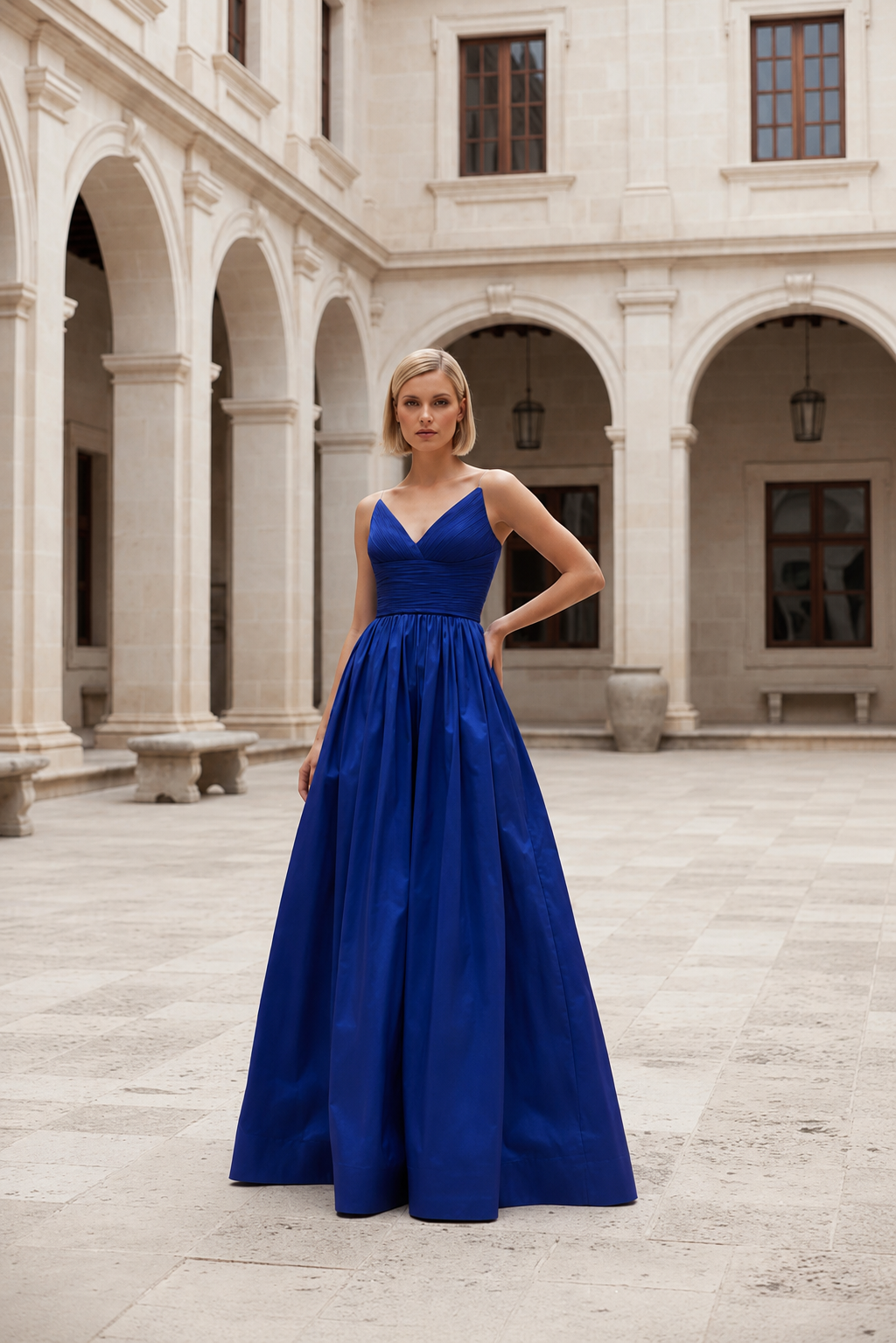 VESTIDO SILVIE AZUL