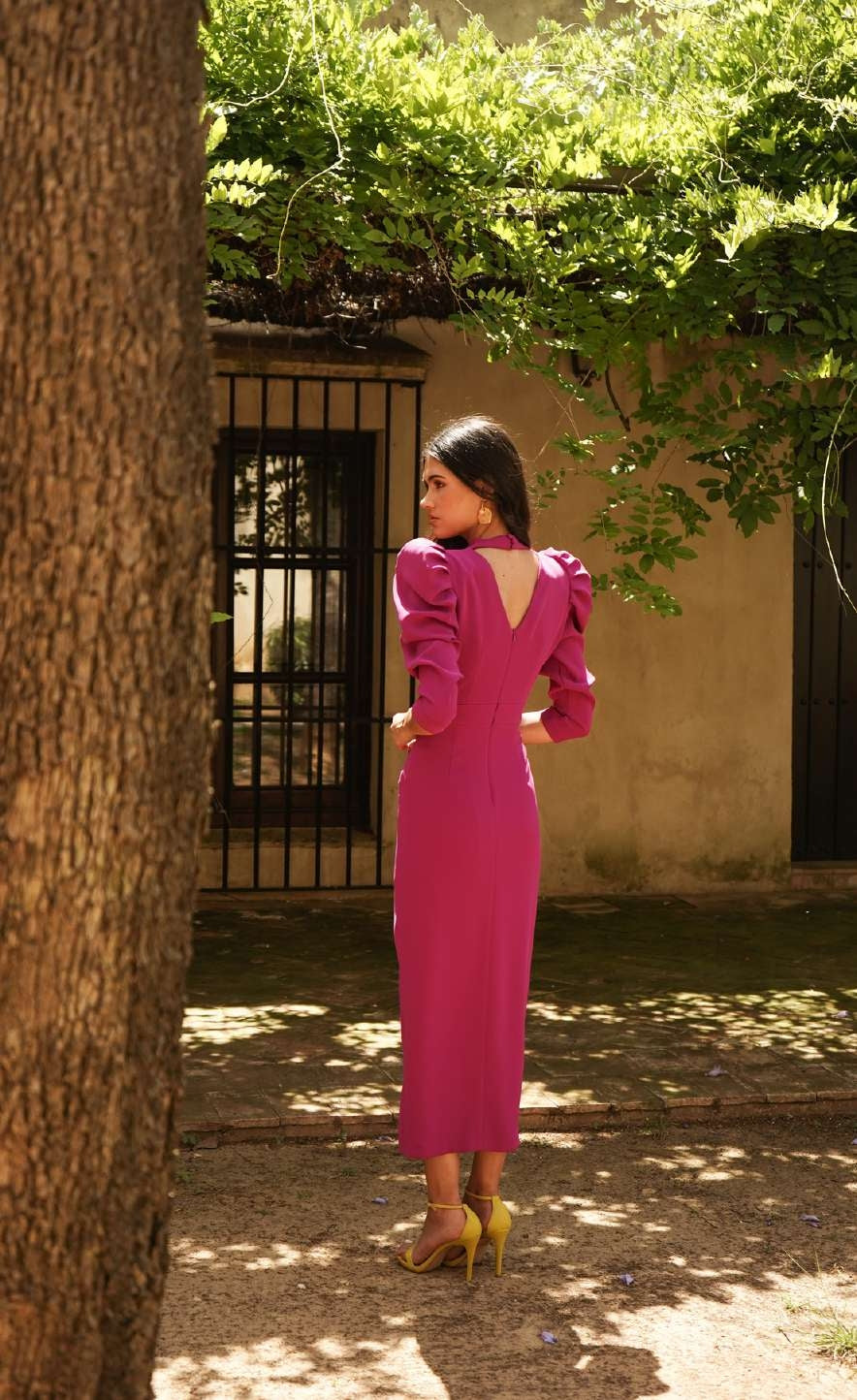 VESTIDO ROSALIE BUGANVILLA