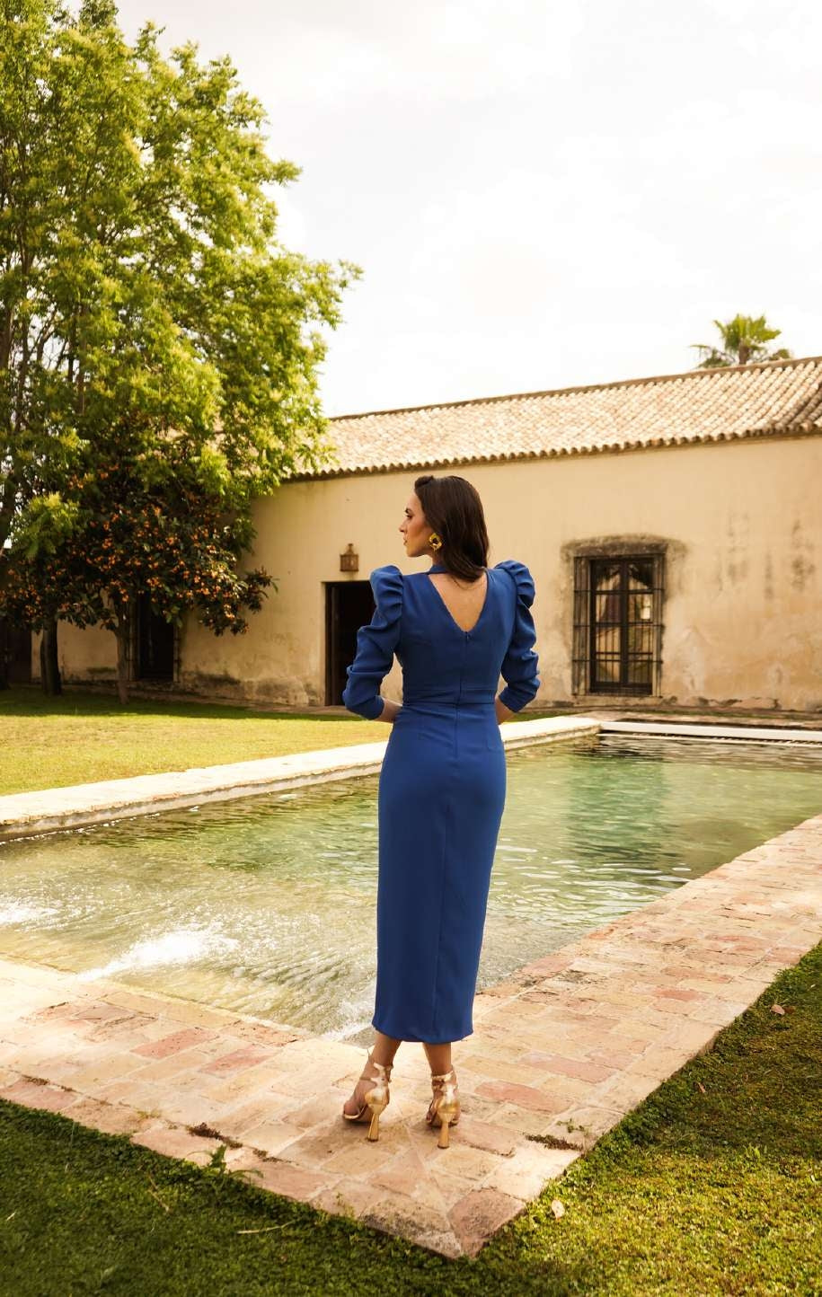 VESTIDO ROSALIE AZUL