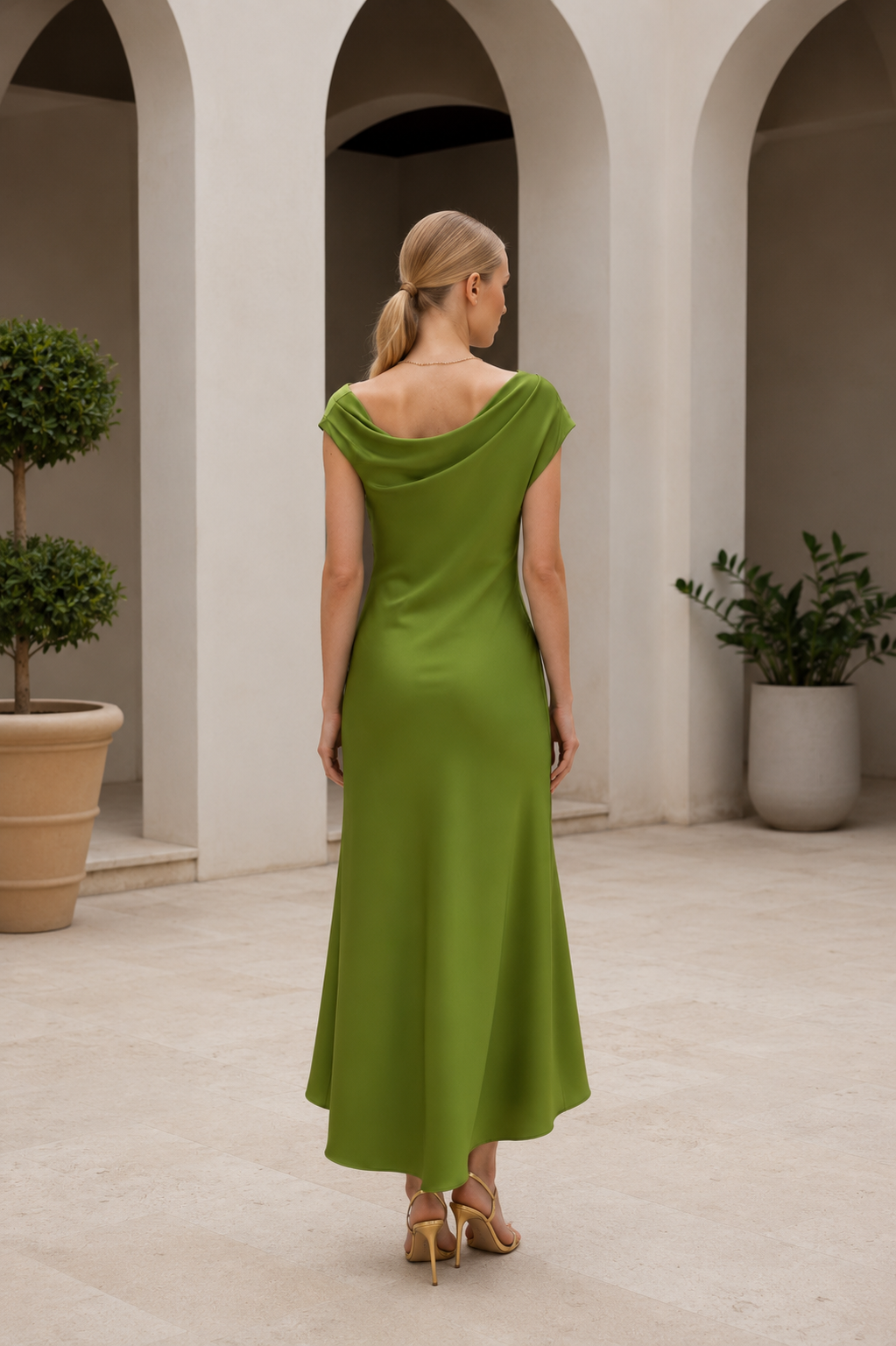 VESTIDO MELANY VERDE