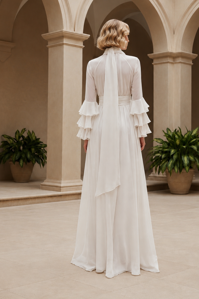 VESTIDO ARIEL BLANCO
