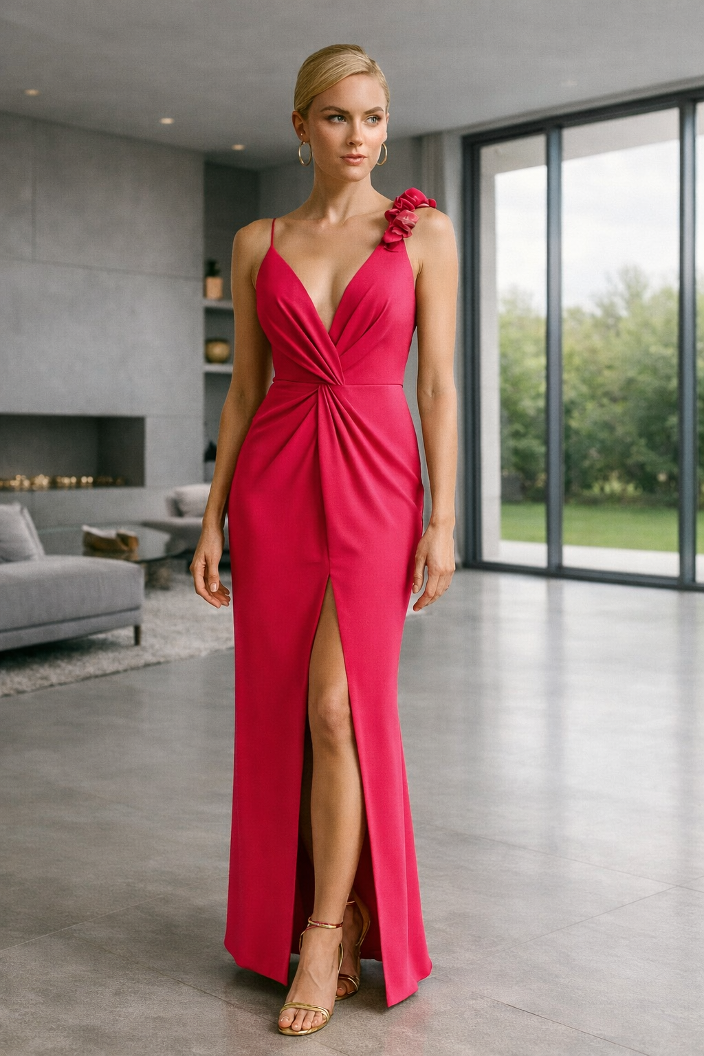 VESTIDO ALICIA FRESA