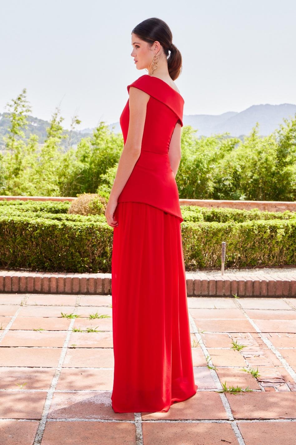 VESTIDO OLIVIA ROJO