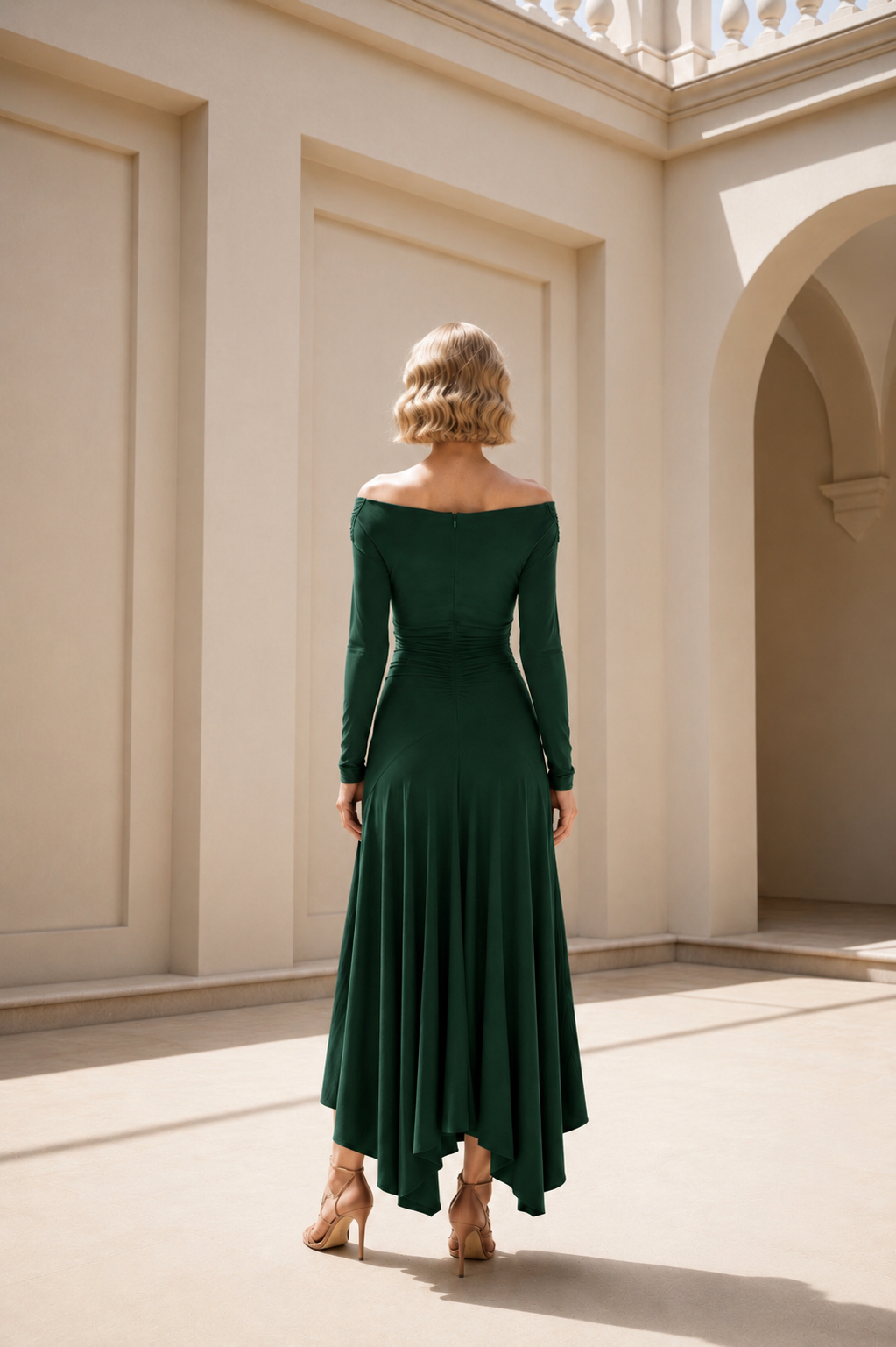 VESTIDO ALEJANDRA VERDE