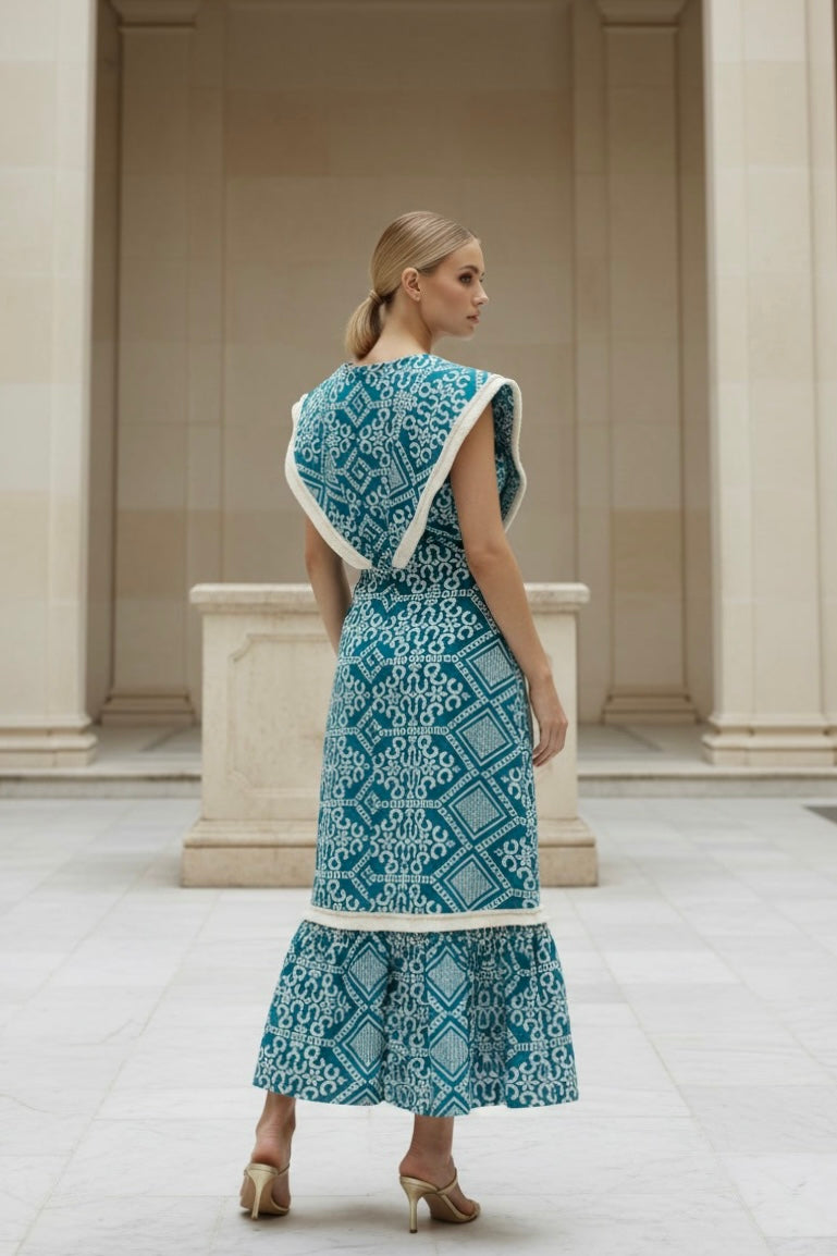 ·VESTIDO LOZANÍA TURQUESA