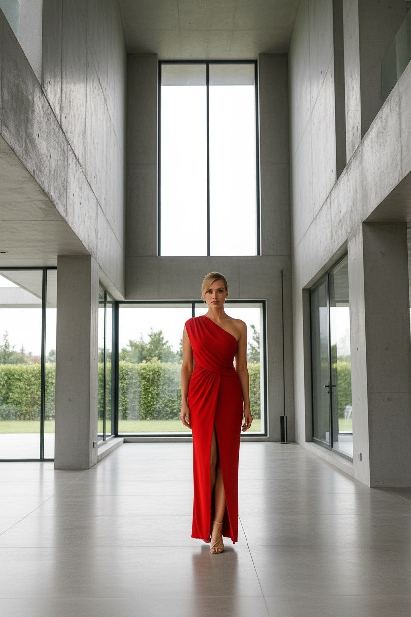 · VESTIDO LUCHY ROJO