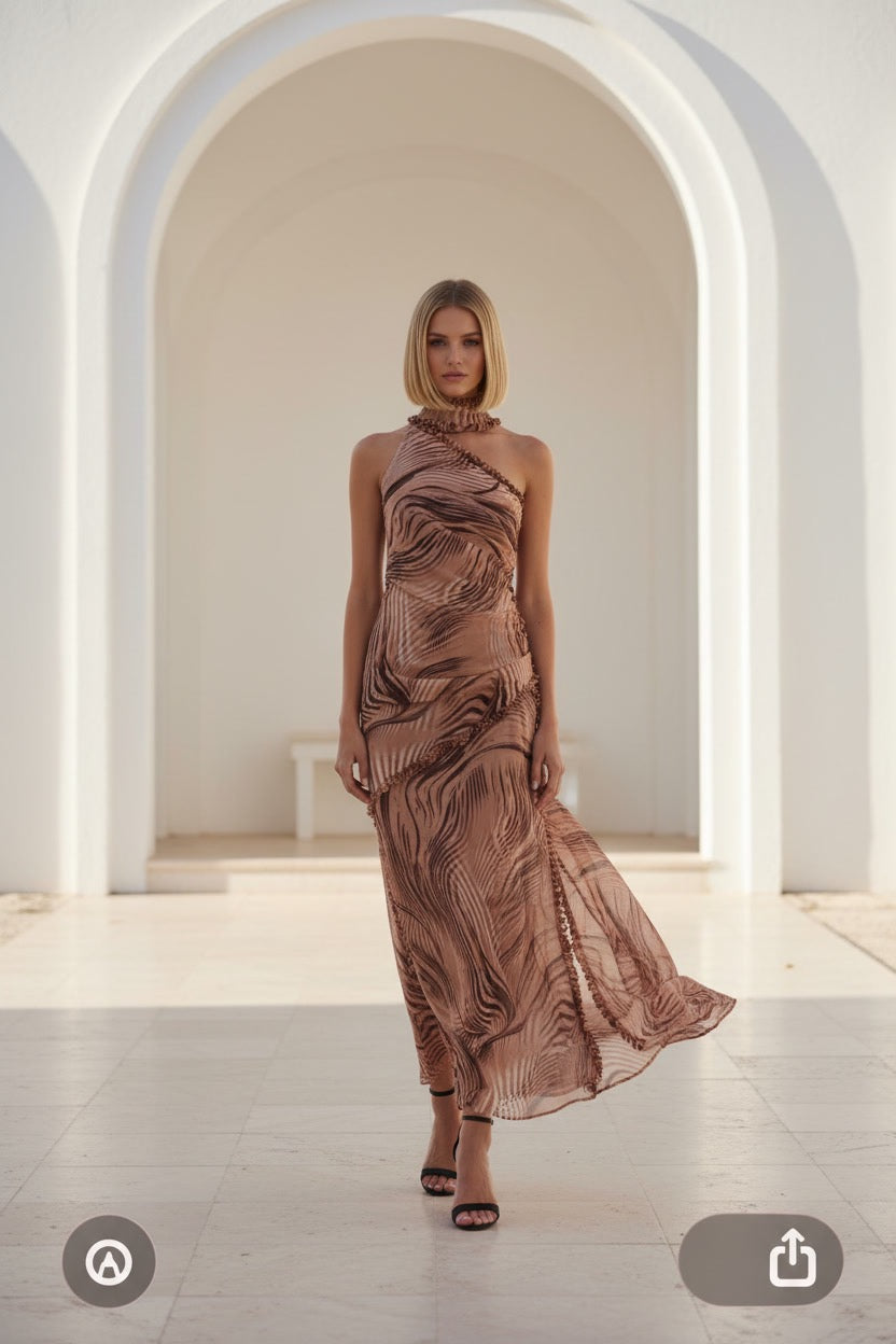 VESTIDO VIÑA ALBARICOQUE