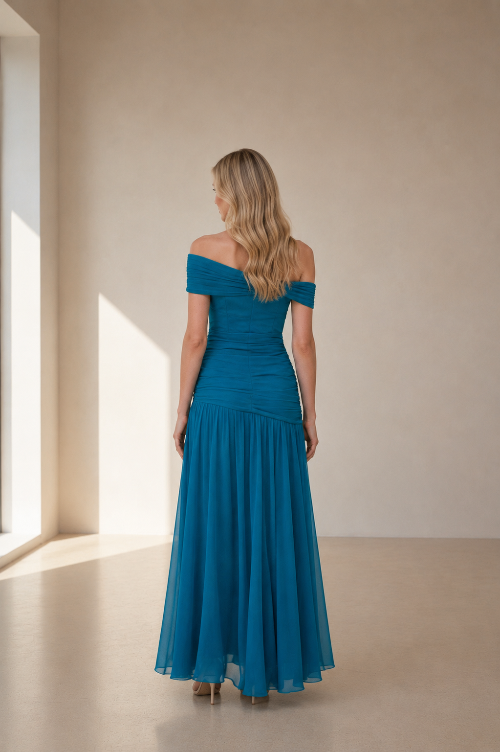 · VESTIDO POMA TURQUESA