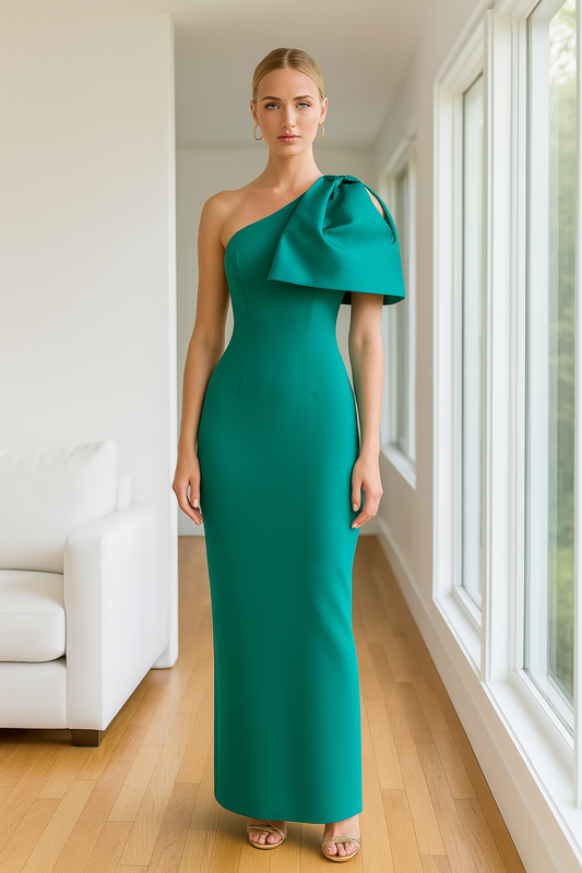 VESTIDO IDOYA TURQUESA