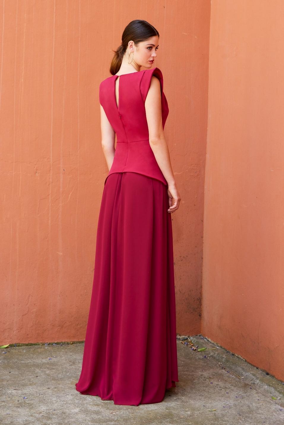 VESTIDO CAMILA BURDEOS