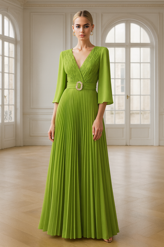 VESTIDO CARLOTA VERDE