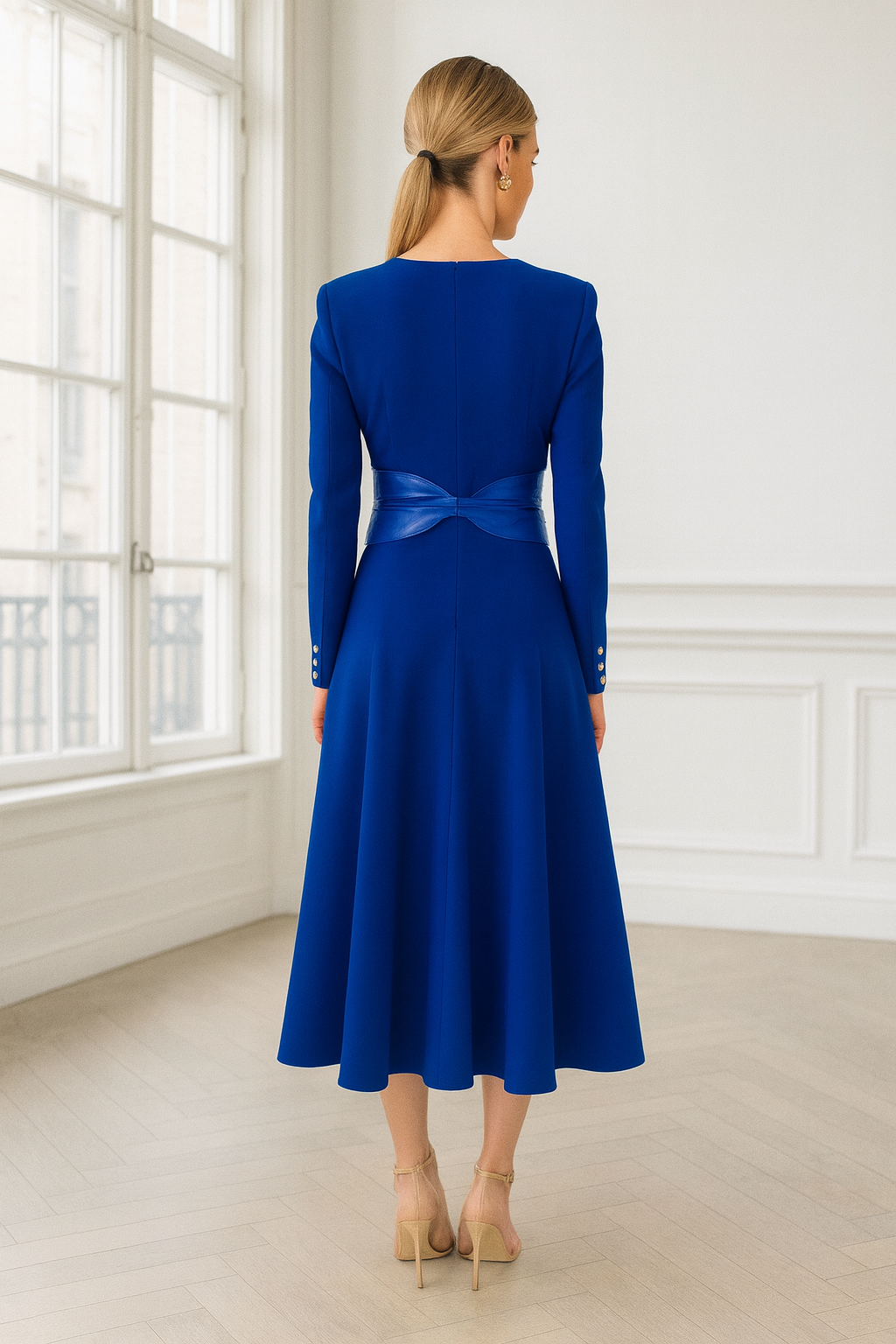 VESTIDO AMARANTA AZUL