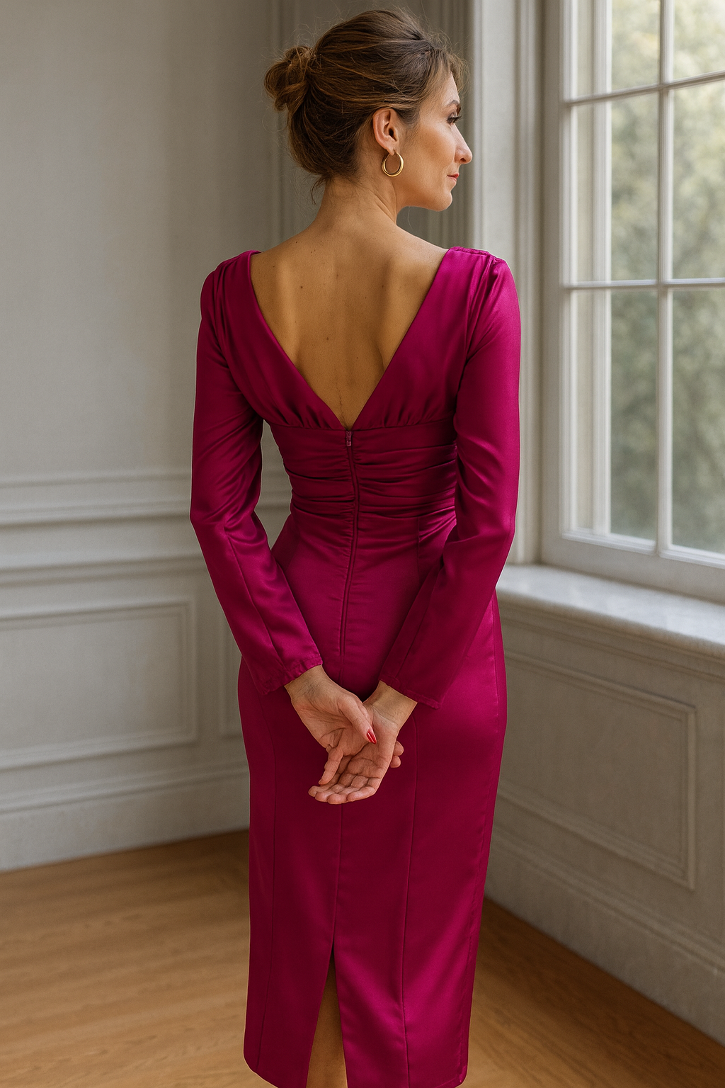 VESTIDO LEYRE BUGANVILLA