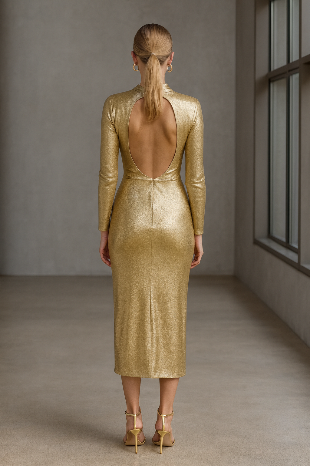 VESTIDO CHER ORO