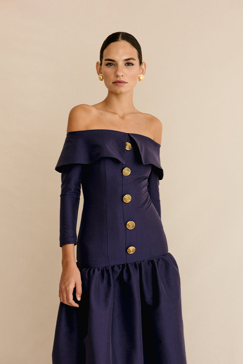 VESTIDO OLIVIA AZUL
