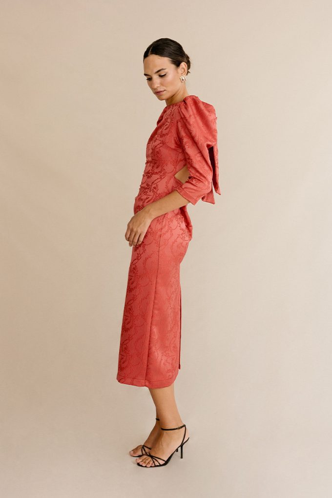 VESTIDO TALIA CORAL