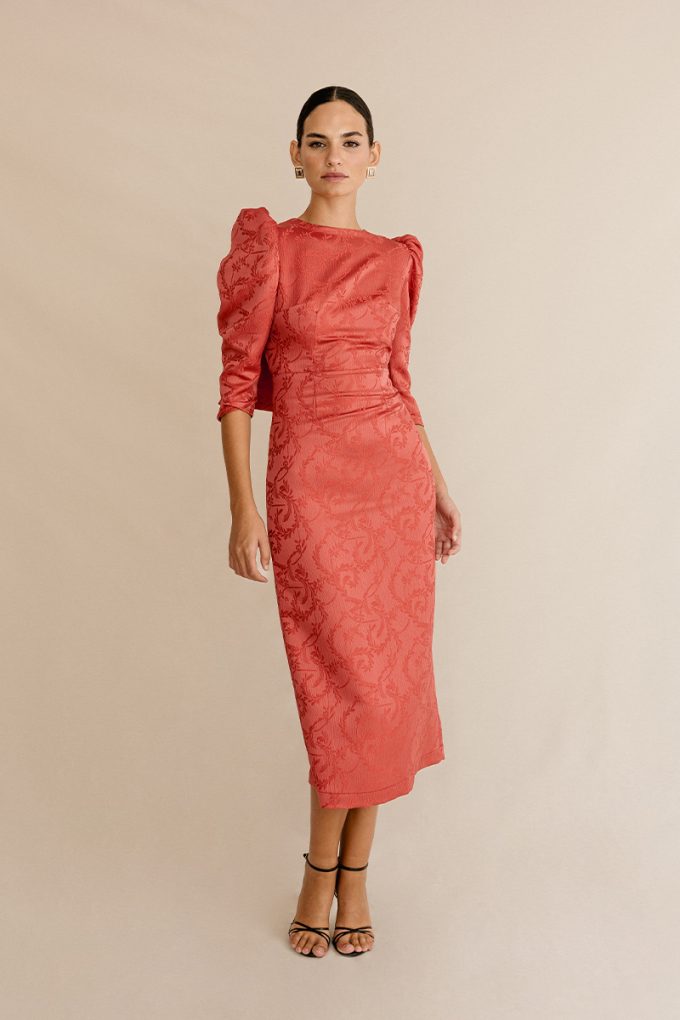 VESTIDO TALIA CORAL