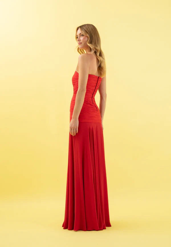 Victoria Colección. VESTIDO MIRACH ROJO