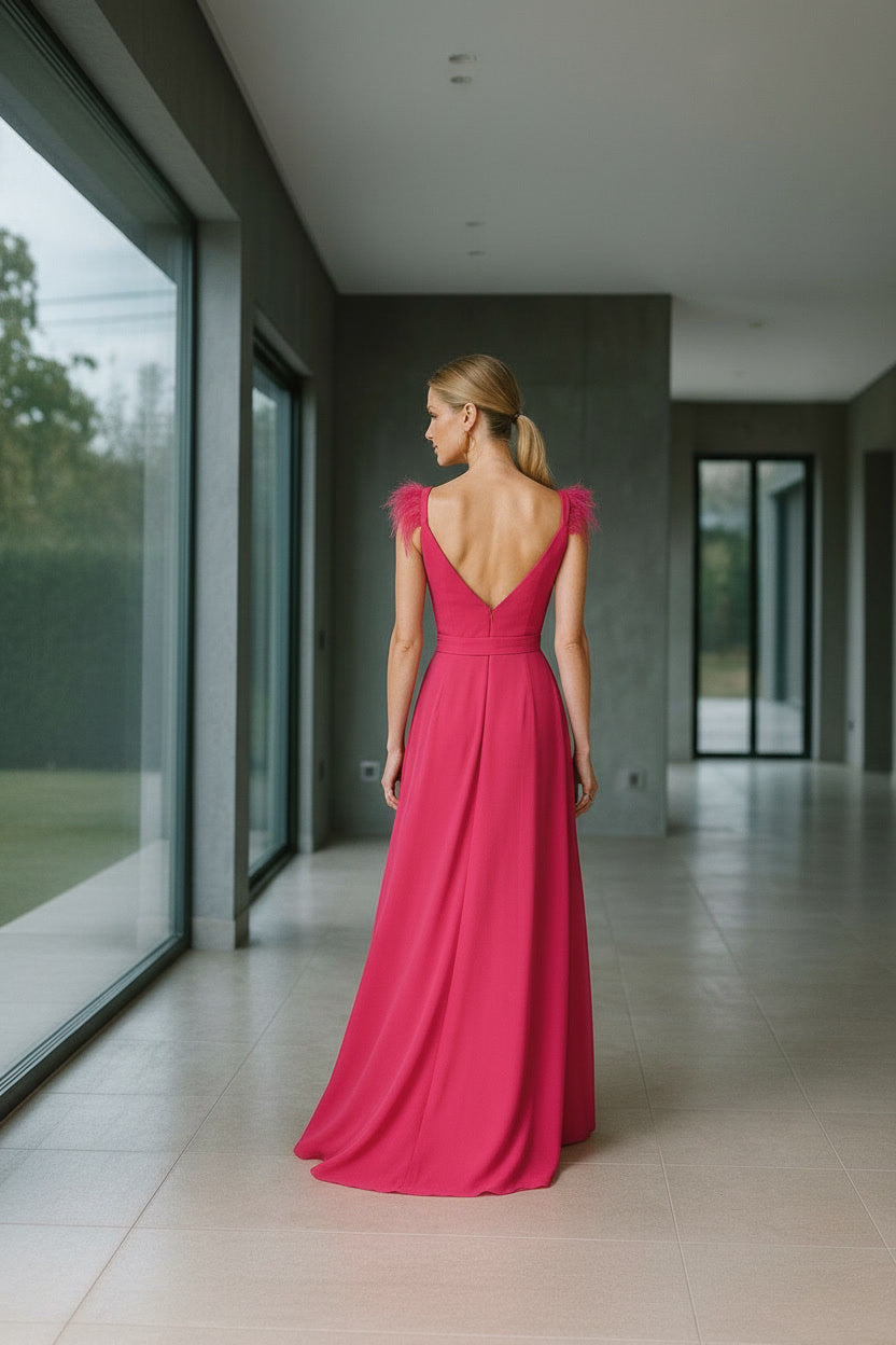 · VESTIDO SOLE FUCSIA