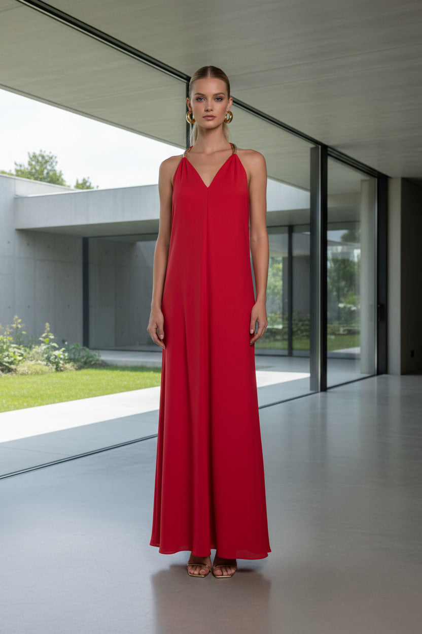 · VESTIDO EUNICE ROJO