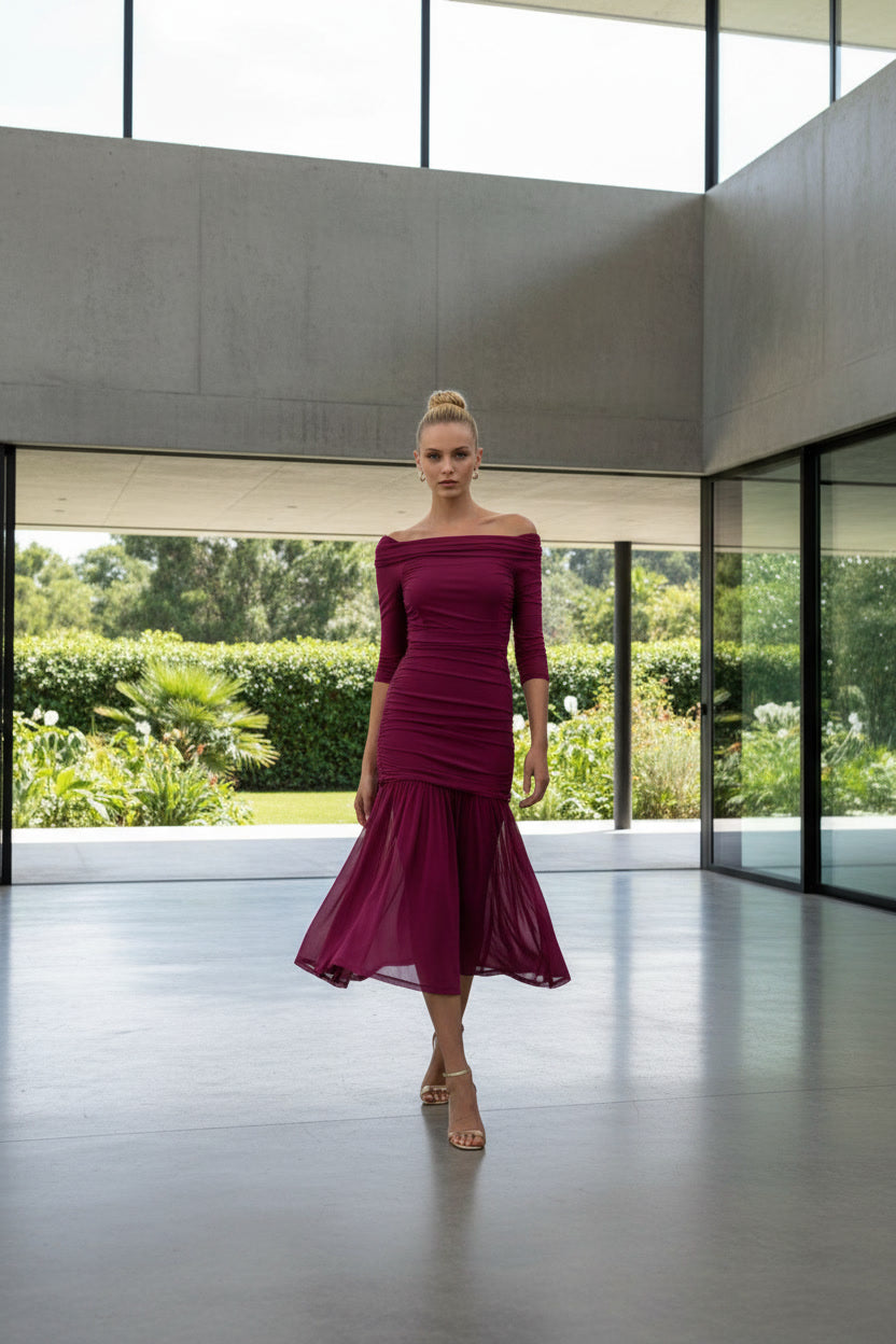 .VESTIDO ESTEFANIA BUGANVILLA