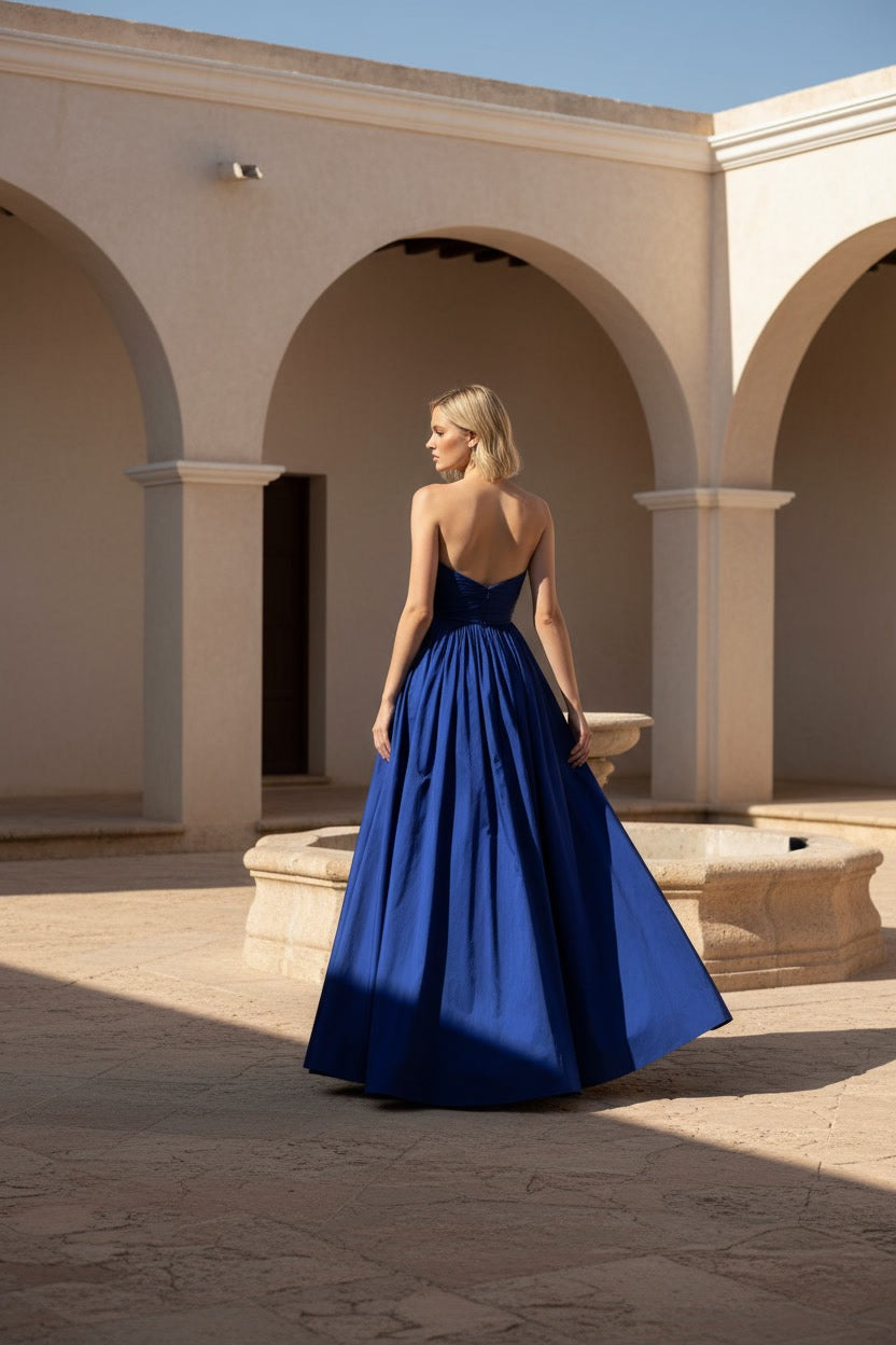 VESTIDO  SILVIE AZUL