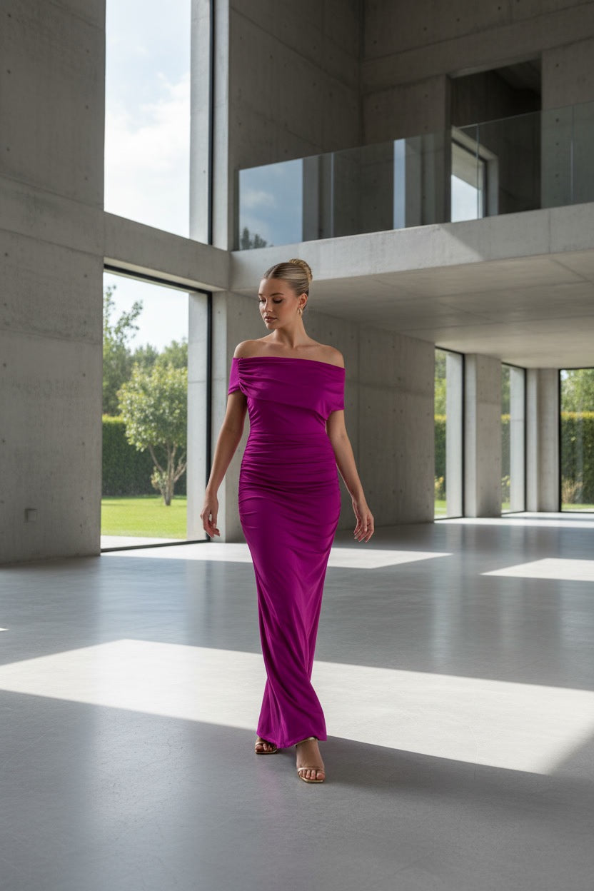 · VESTIDO EYEN FUCSIA