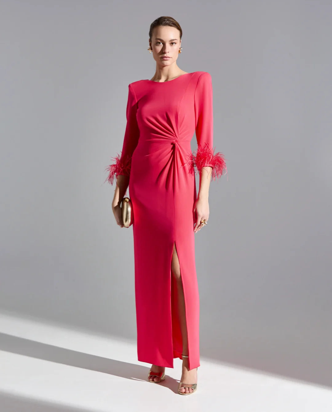 VESTIDO ELA CORAL