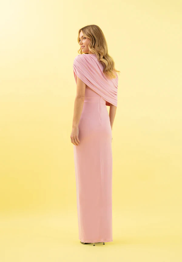 · Victoria Colección. VESTIDO ALCOR ROSA LARGO
