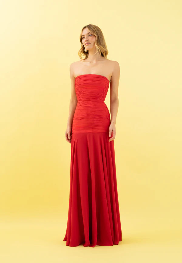 Victoria Colección. VESTIDO MIRACH ROJO