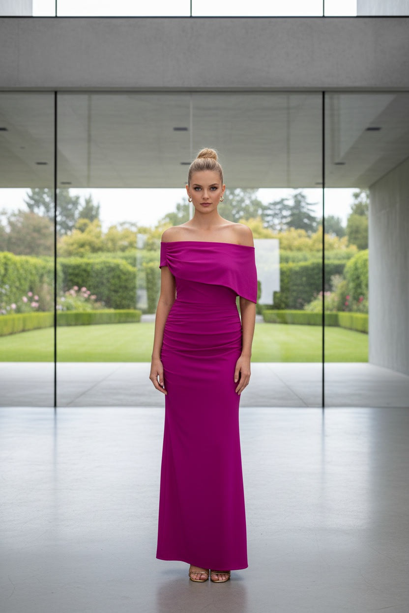 · VESTIDO EYEN FUCSIA