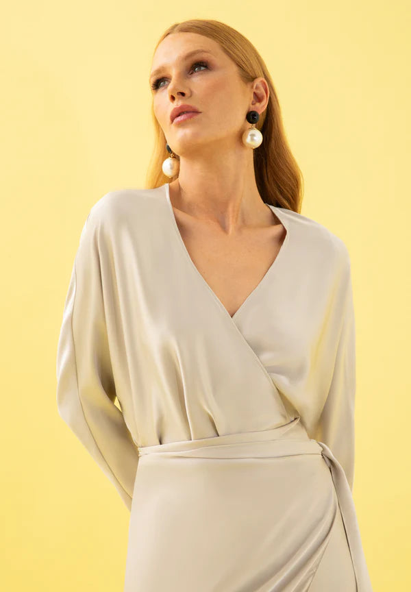 Victoria Colección. VESTIDO SAIPH BEIGE
