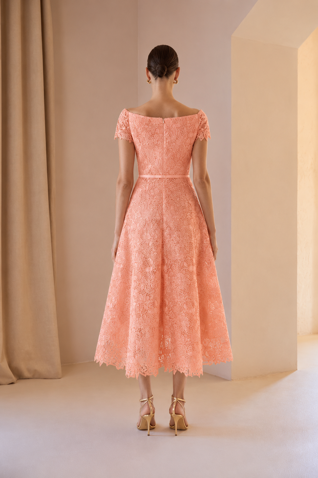 VESTIDO ELLEN SALMON