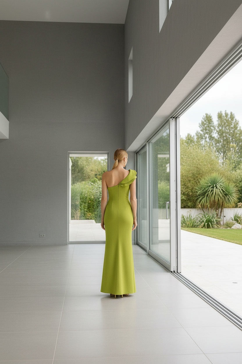 · VESTIDO ASTRICH  OLIVA