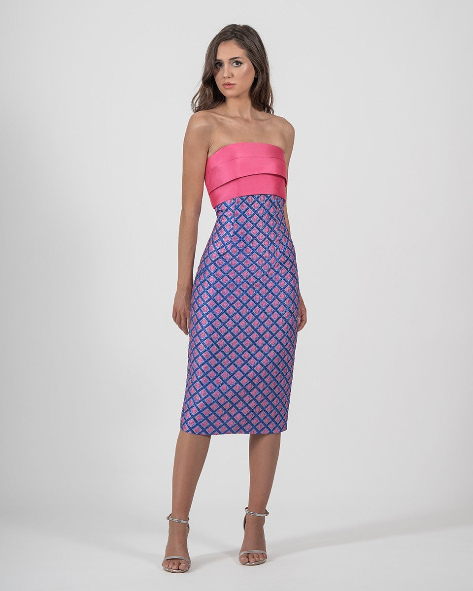 VESTIDO AZZURRA FRESA