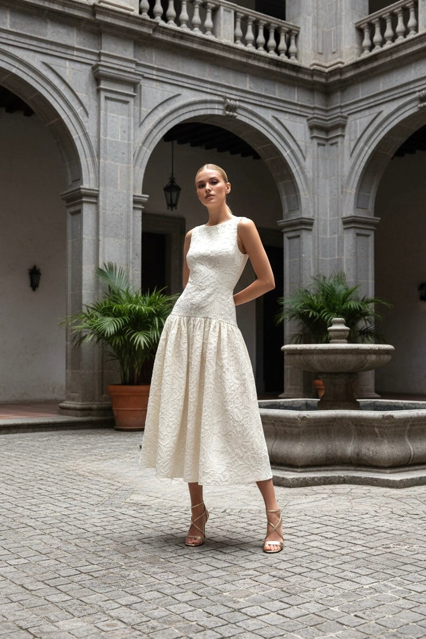 •VESTIDO INDIA CRUDO