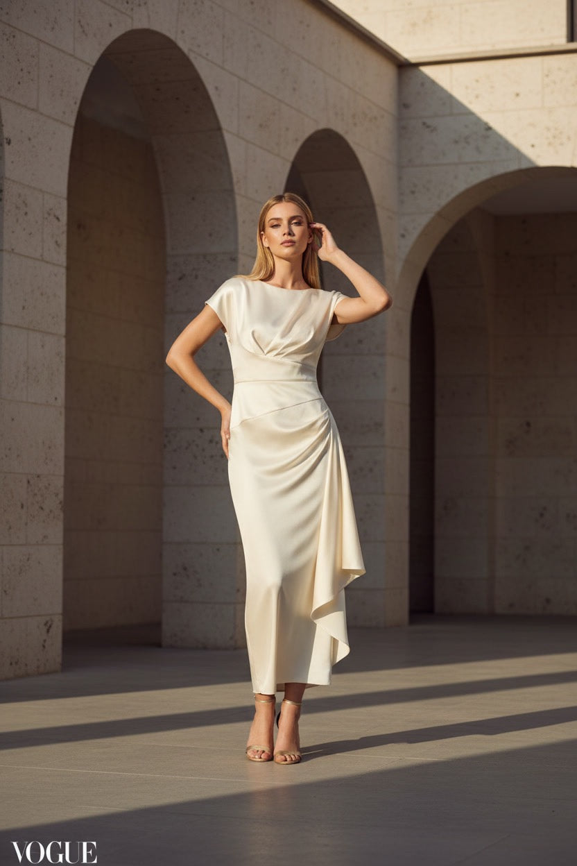 VESTIDO SILVIE SATEN