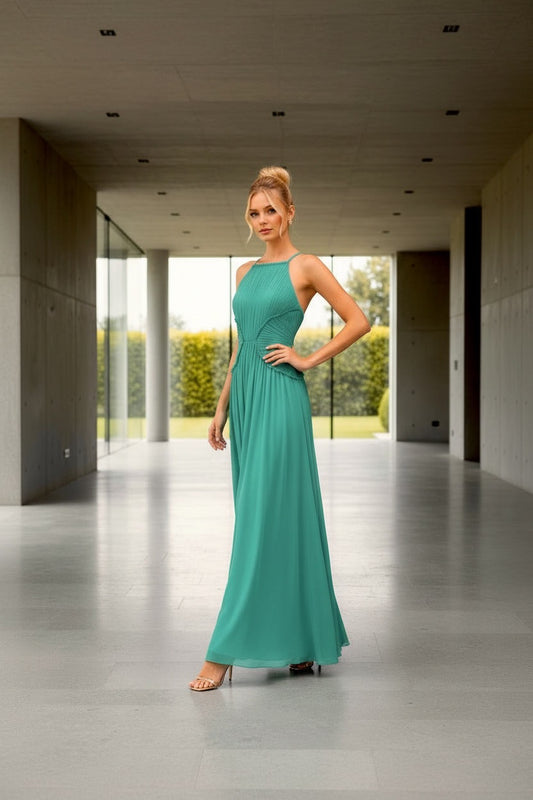 VESTIDO BRIANA TURQUESA