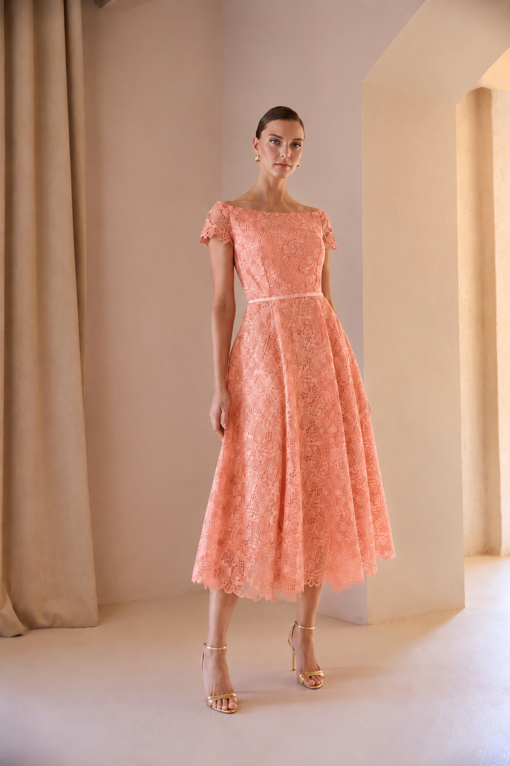 VESTIDO ELLEN SALMON