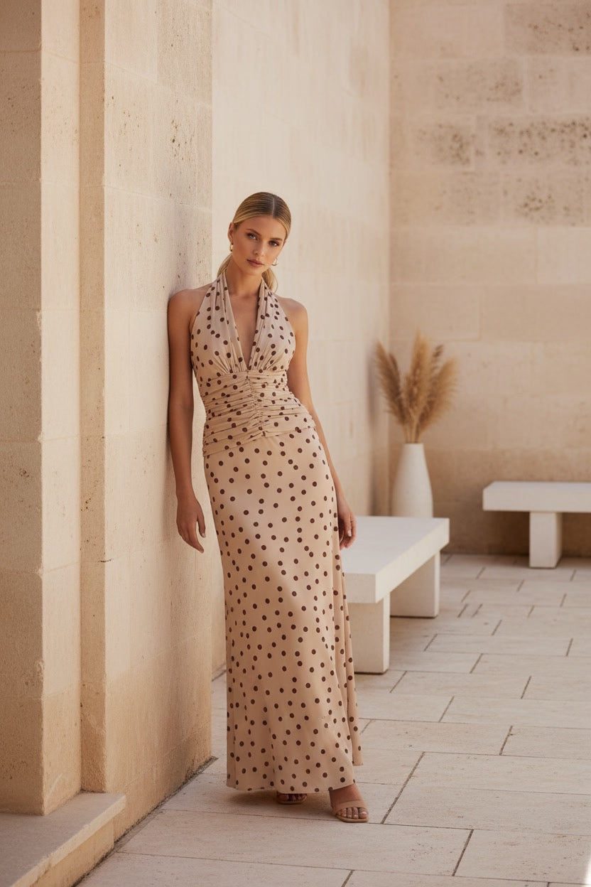 VESTIDO SILVI BEIGE