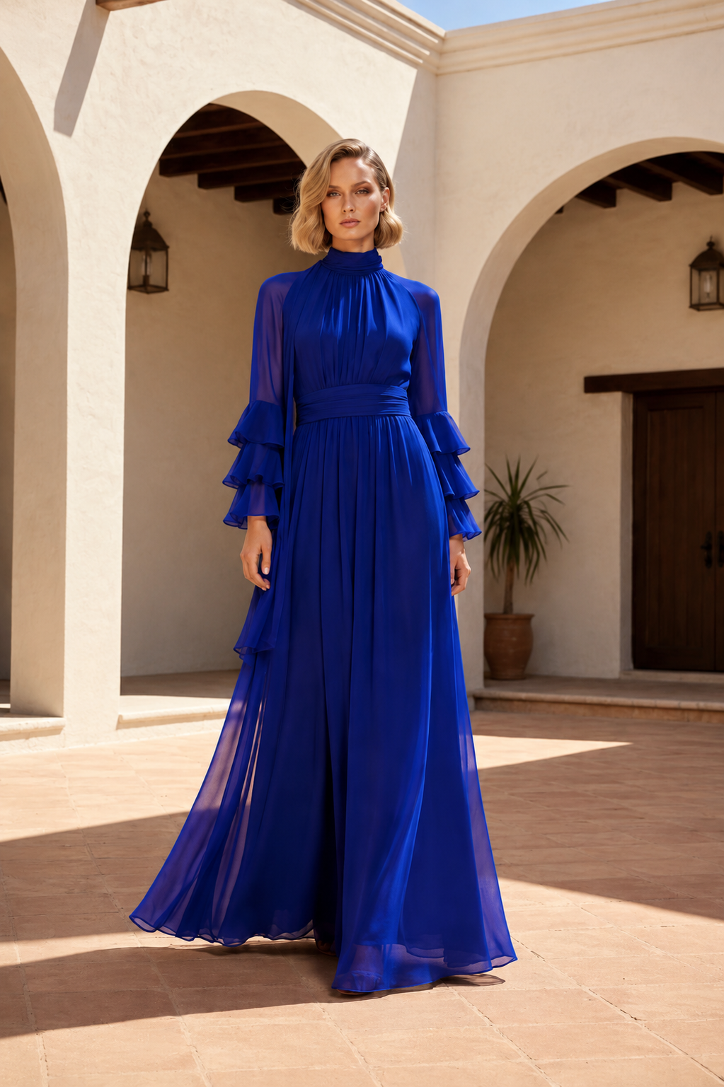 VESTIDO ARIEL AZUL