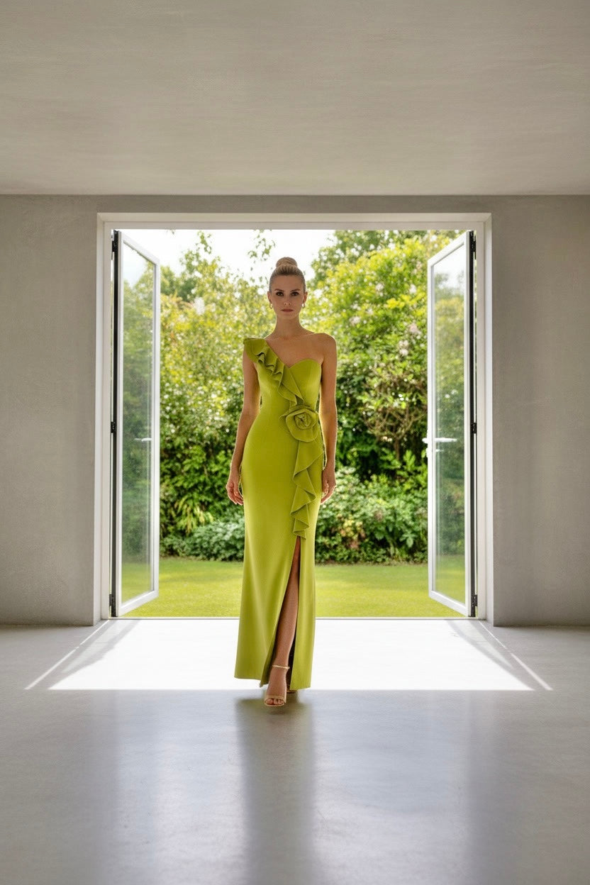 · VESTIDO ASTRICH  OLIVA