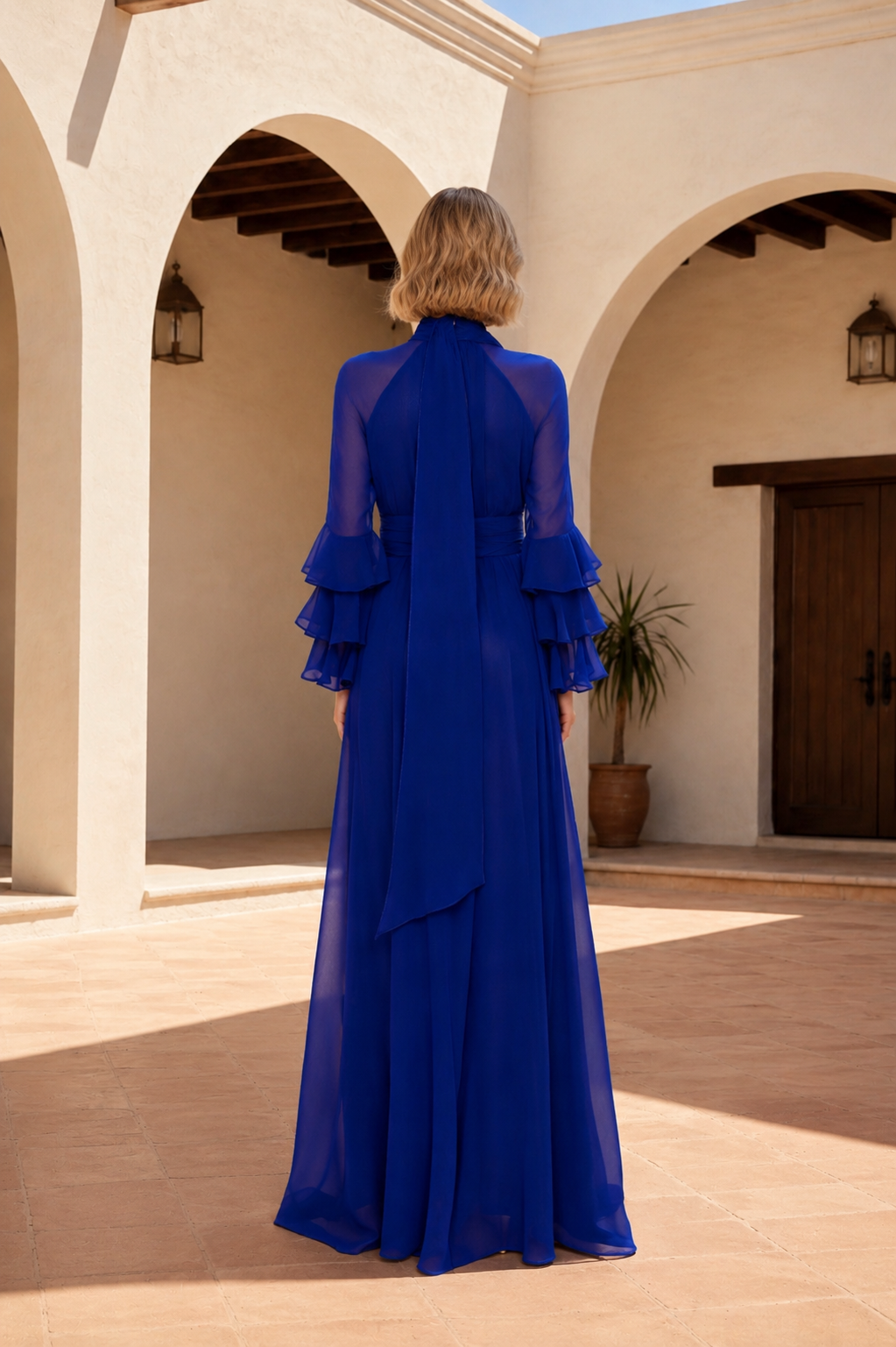 VESTIDO ARIEL AZUL