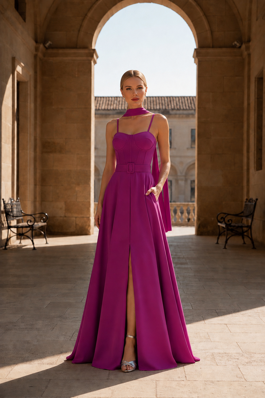 VESTIDO AMAYA BUGANVILLA
