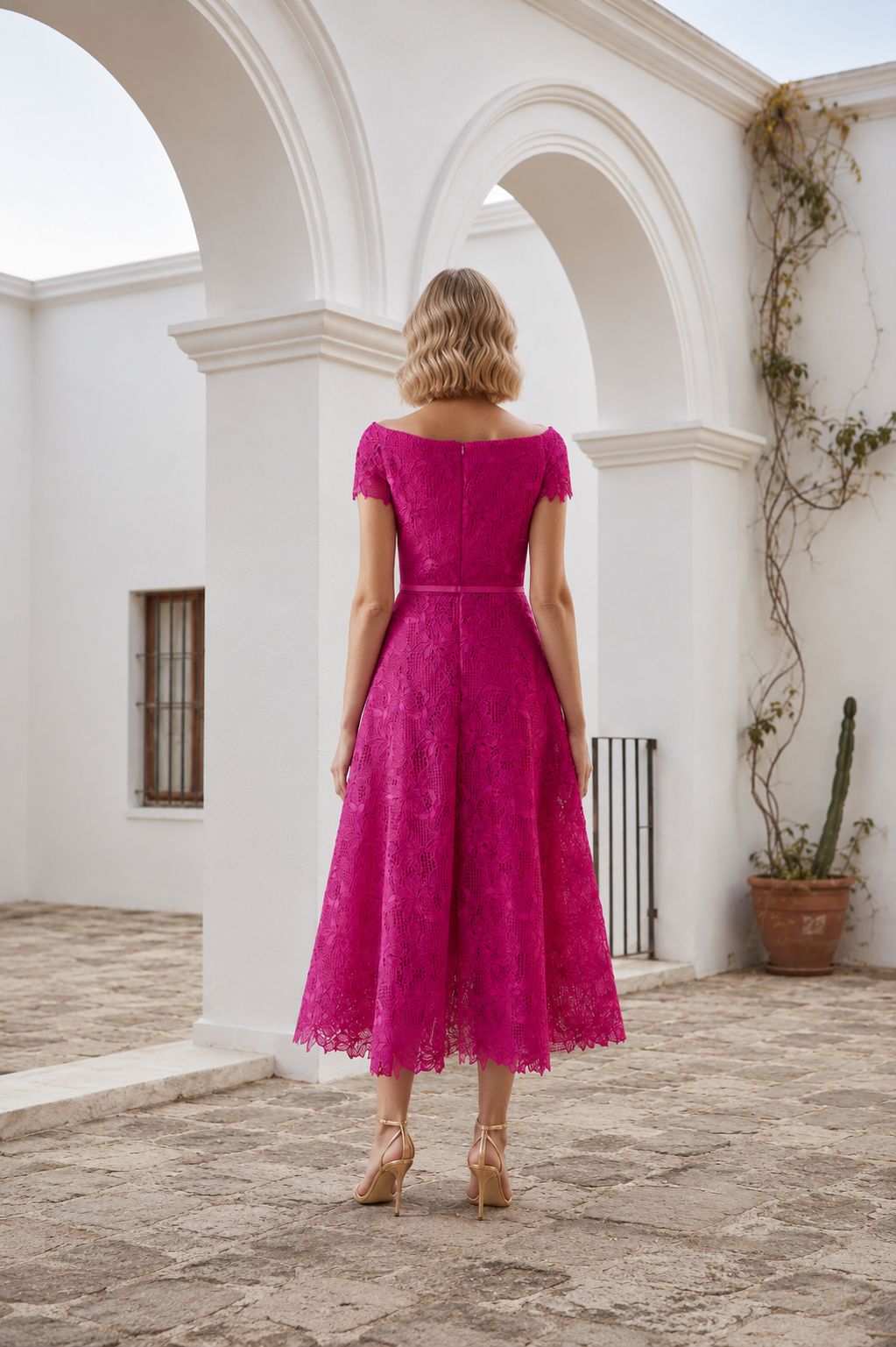 VESTIDO ELLEN FUCSIA