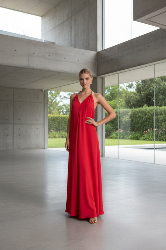 · VESTIDO EUNICE ROJO